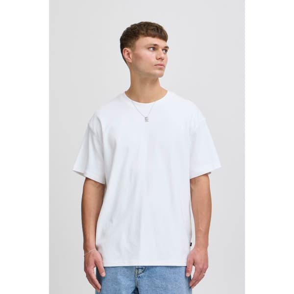 T-shirt Solid Danton vit XL