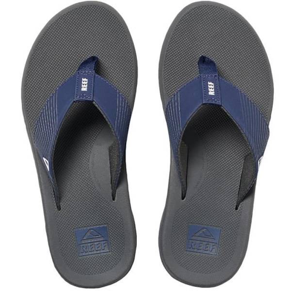 Reef Phantom II flip flops för män - Grå/Marinblå - Syntet Grå/marinblå 44