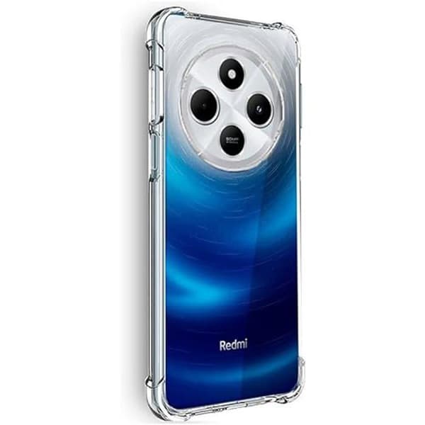 Chockskydd - COOL - Xiaomi Redmi 14C - Transparent - Stötsäker - Hård transparent