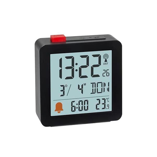 Reseradio - TFA Dostmann - Digital - Snooze-funktion - Inbyggd termometer