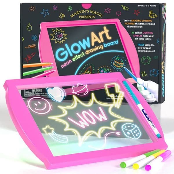 Målarspel Marvin's magic - MMG009P - Marvins Magic - Glow Art - Rosa - ()