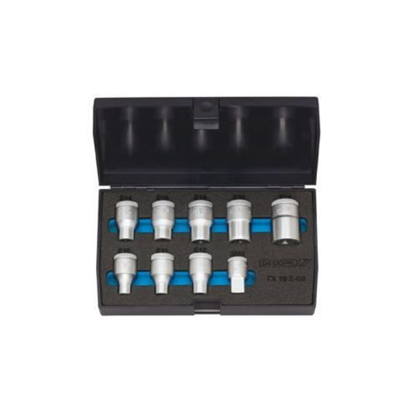 Gedore 1-2" TORX uttagssats E10-E24 artikelnummer 6265970