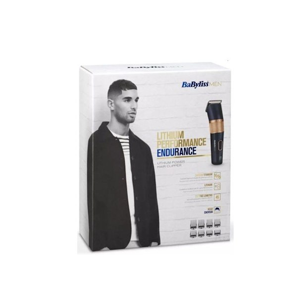 Babyliss E986E hårklippare för män Blå