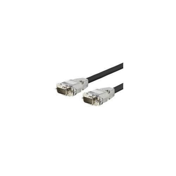 GENERISK 5712505316078 - KVM SWITCH - Pro VGA Kabel M - M 10 Meter Metallhölje. hög flexibel, 1920*1200, EDID, 15pin