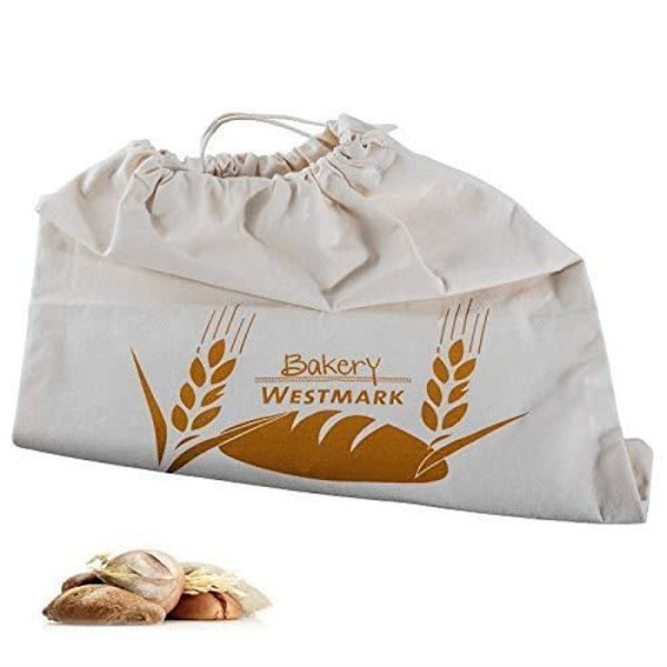 Brödpåse - Westmark - 3210227 - 100% Bomull - 38 x 45 cm - Vit Vit