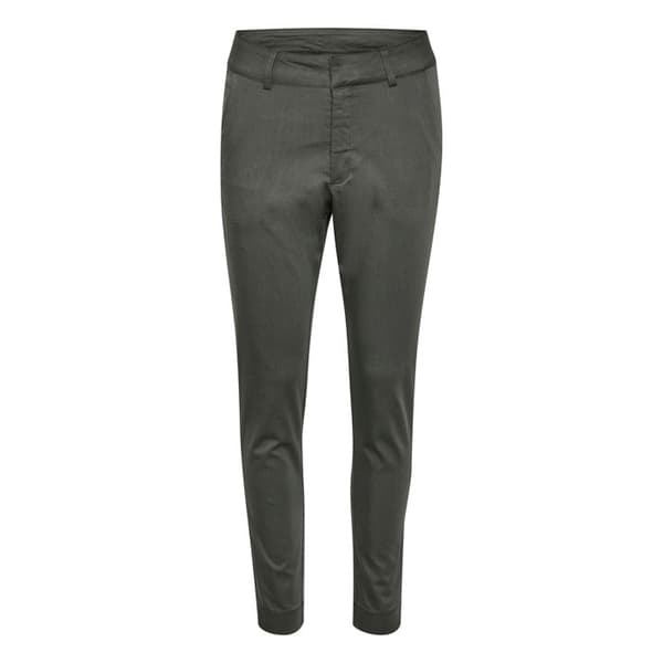 Kvinnor chinos KAFFE Lea mörk skugga 34