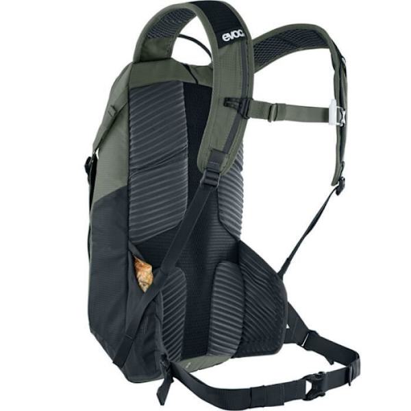 Ryggsäck med ficka Evoc Ride 12 - oliv/svart - 2 L