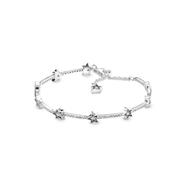Armband - Pandora - 598498C01-18 - 925 Silver - Längd 18 cm - Färg Grå Grå