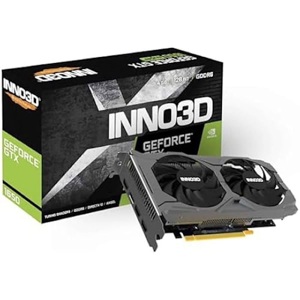 Grafikkort - INNO3D - GeForce GTX 1650 TWIN X2 OC V3