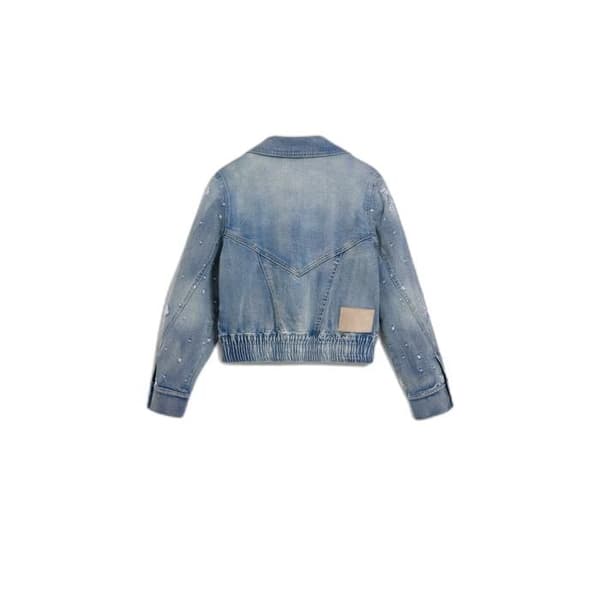 Jeansjacka dam Desigual Pony - blå blå XL