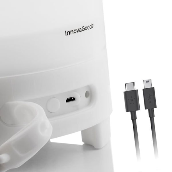 Multifunktionell iskubshink - LED - Bluetooth-högtalare - 7 färger - Laddningsbar - IPX4 7 färger