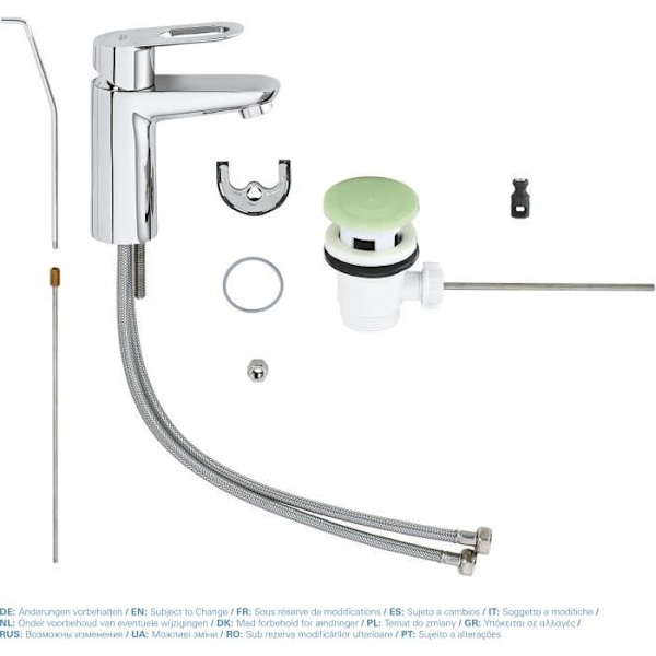 Engrepps tvättställsblandare Bauloop storlek S - GROHE - 23335000 Pengar
