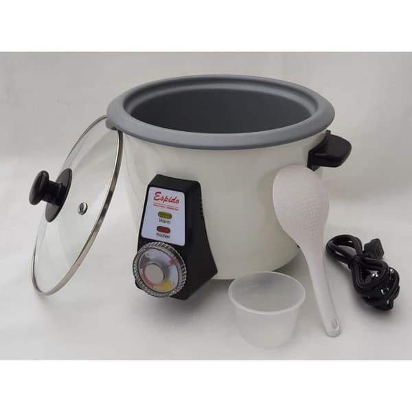 Riskokare - GENERISK - RCG-30T - 1,2 L - 500 Watt - Automatisk timer Vit
