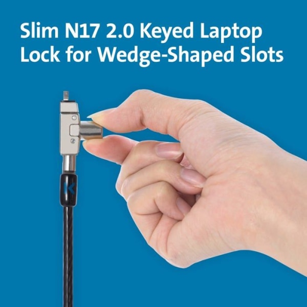 Stöldskyddssystem - Kensington säkerhetstillbehör - K60500WW - Nyckellås för Slim N17 2.0 Laptop