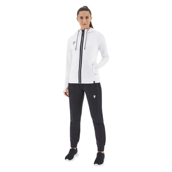 Dam hoodie Macron Kitilla 3D - vit Vit S