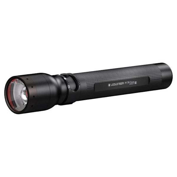 LED-fackla - LedLenser - P17R Core - 1200 Lumen - 560 m - 200 timmars autonomi Svart