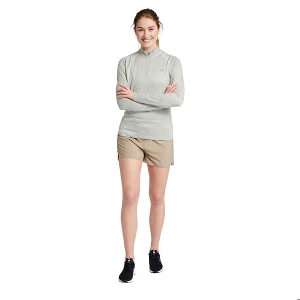 Sweatshirt 1/2 zip dam Newline grå XS
