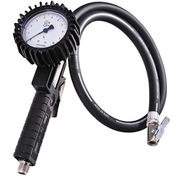 Inflationsmanometer - Ospecificerad - Inflationspistol - Tryck från 0 till 10 bar - Universell - Pneumatisk