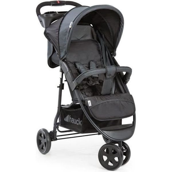HAUCK Citi Neo II City Stroller Shopper - Kaviarsten - 3 hjul kaviar sten