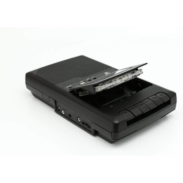 GPO CRS132 USB Kassettbandspelare med Inbyggd Extern Mikrofon