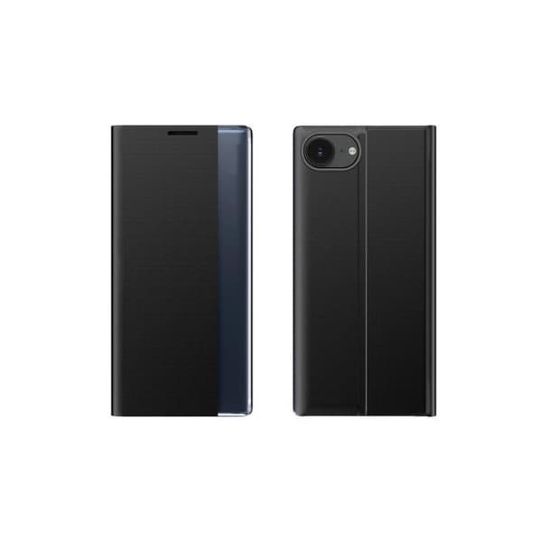 Sovfodral Hurtel för iPhone 16E — med lock och halkfri botten, svart