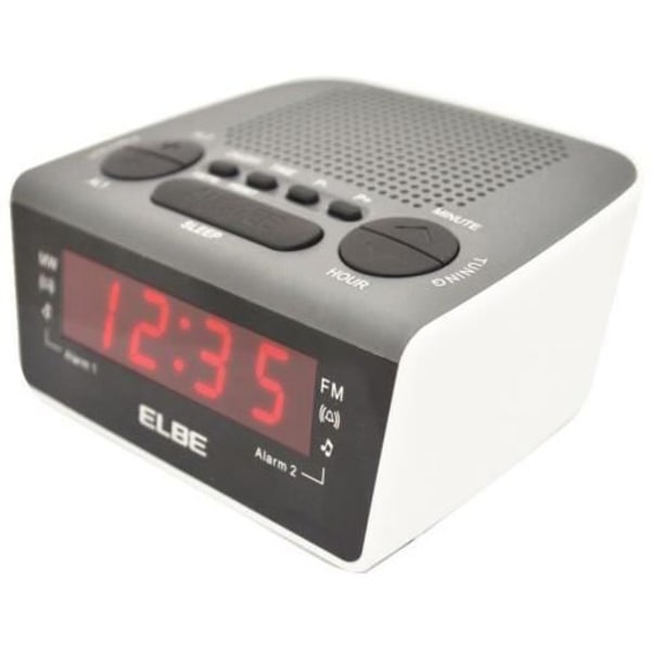 Elbe Digital Klockradio 0,6'' Led + Am / Fm Radio