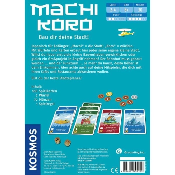 Kosmos 692322 - KVM SWITCH - Machi Koro