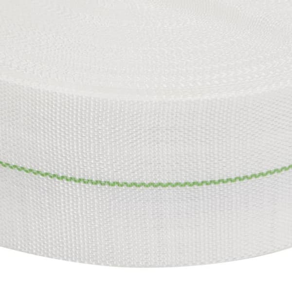 vidaXL platt slang 50 m 2" PE 151808 Vit