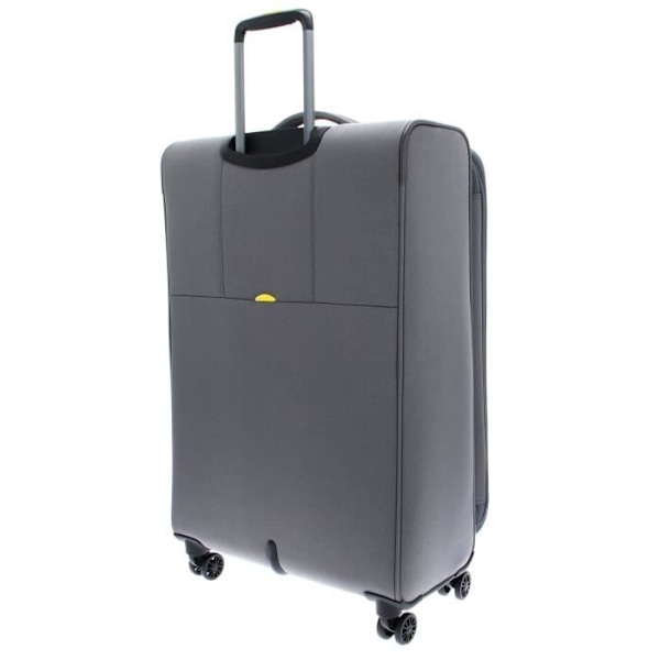 Valise - MANDARINA DUCK - Smile & Go Trolley Large - Grå - Mjuk - 4 Tysta Hjul Grå