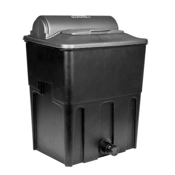 Hozelock Ecopower+ 20000 uvc, Vattenfilter, Svart, PVC, 2,5 cm, 4 cm, 20000 L