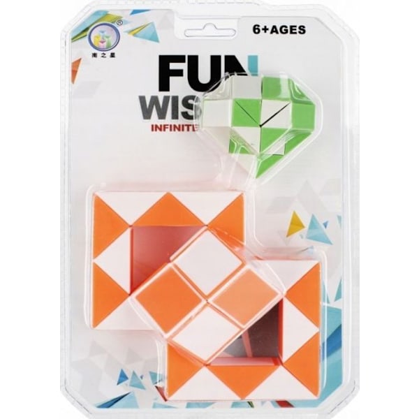 Handspinner - fidget cube - anti-stress leksak Mega creative - 750-265 - MAGIC WAZ CUBE 15X22X10 MIX2 MC B/C 192