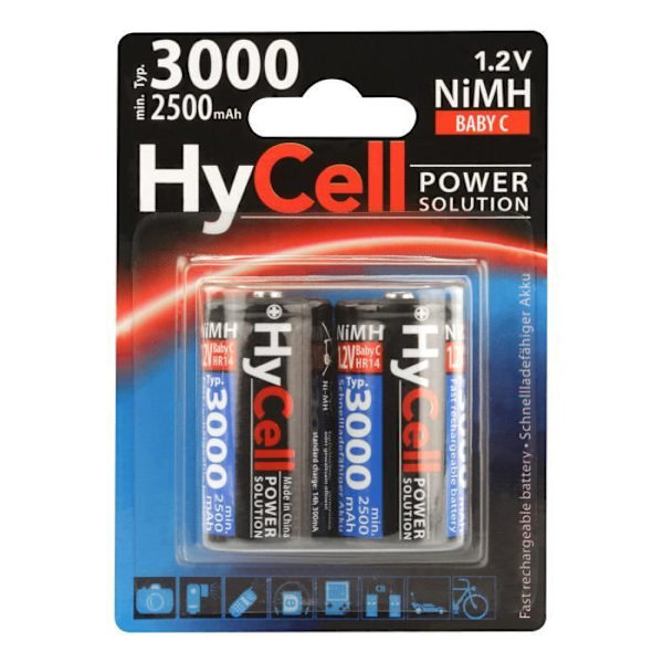 9V 150mAh uppladdningsbart NiMH-batteri