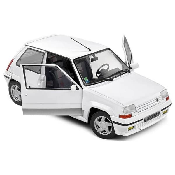 Solido Renault 5 GT Turbo MK2 1989 vit 1:18 Modellbil Vit