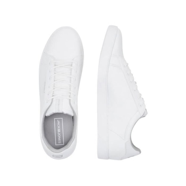 Shiny White Sneakers för män - JACK &amp; JONES - Syntet - Snören Vit 46