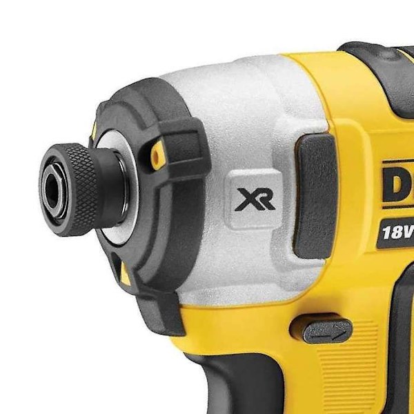 18V XR slagdrivare (utan batteri eller laddare) i T-STAK fodral - DEWALT - DCF887NT Svart