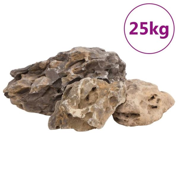 Drakstenar 25 kg bruna 10 40 cm