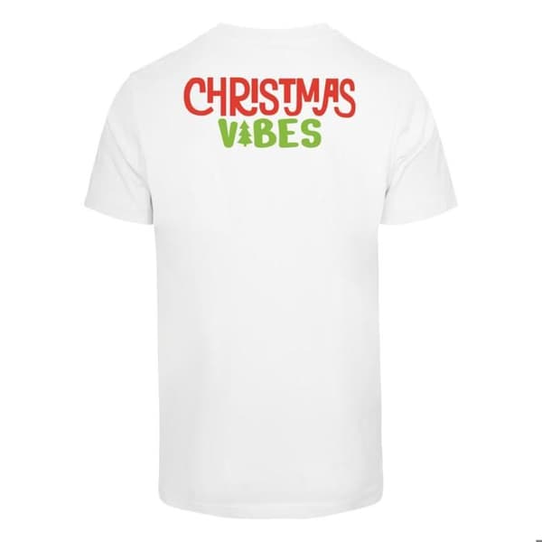 T-shirt Merchcode Julstämning - vit Vit M