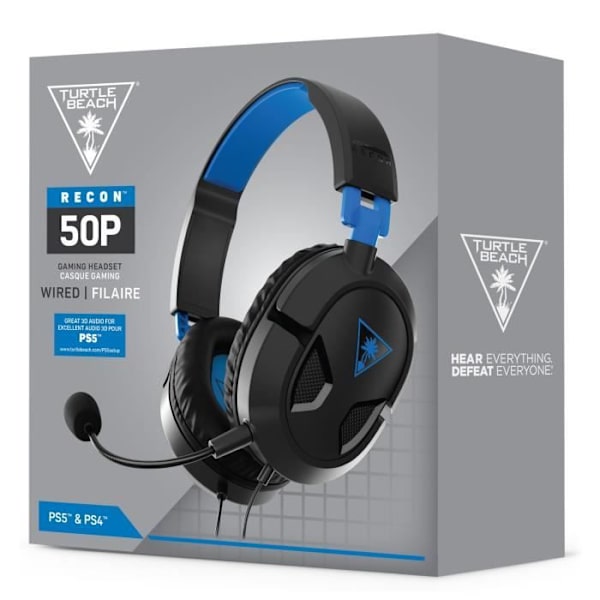 Turtle Beach Recon 50P Gaming Headset för PS4/PS5 - TBS-3303-02