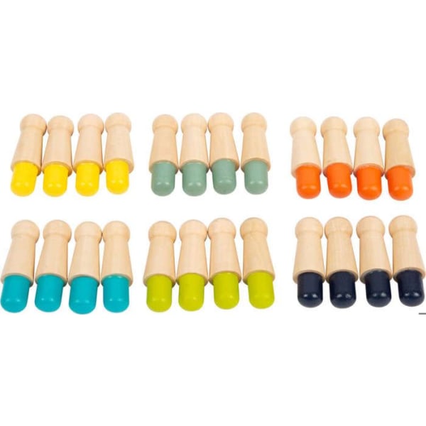 Small Foot Wood Color Memory Game