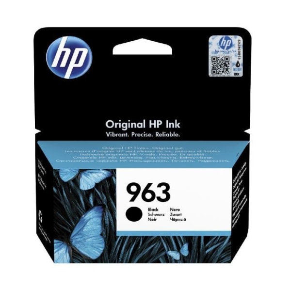 HP 963 svart original bläckpatron (3JA26AE) för HP OfficeJet Pro 9010 / 9020 series