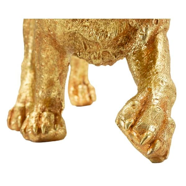 Statuett Mauro Ferretti Leopard Shant guld-