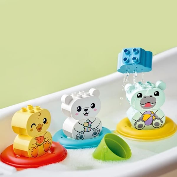 LEGO® 10965 DUPLO Badleksak - Flytande djurtåg - Flerfärgad - 14 delar
