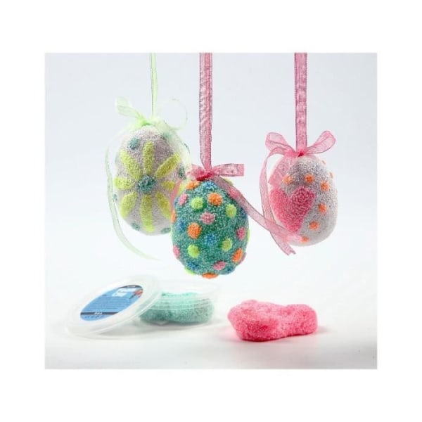 Foam Clay Beaded Modeling Clay Set - FOAM CLAY - Set om 6 - Glittrigt - Flerfärgad Flerfärgad