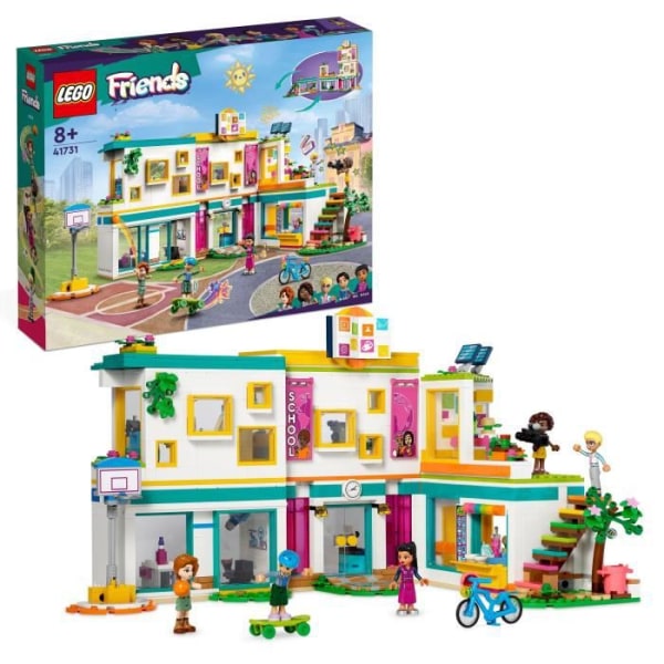 LEGO® Friends 41731 Heartlake City International skolleksak med 5 minidockor