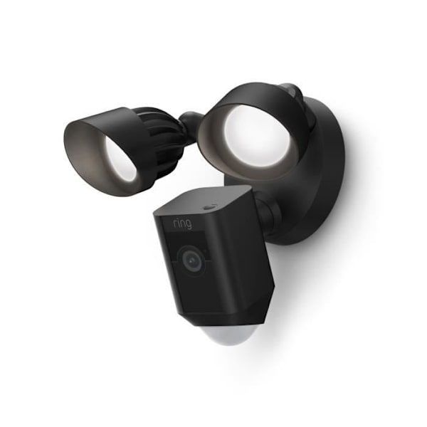 Övervakningskamera - RING - Wired Floodlight Plus - Svart - EU Svart