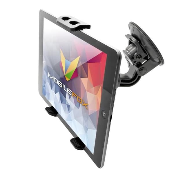 Diskstöd för bilplatta med 360° sugkopp för Apple iPad/Pro