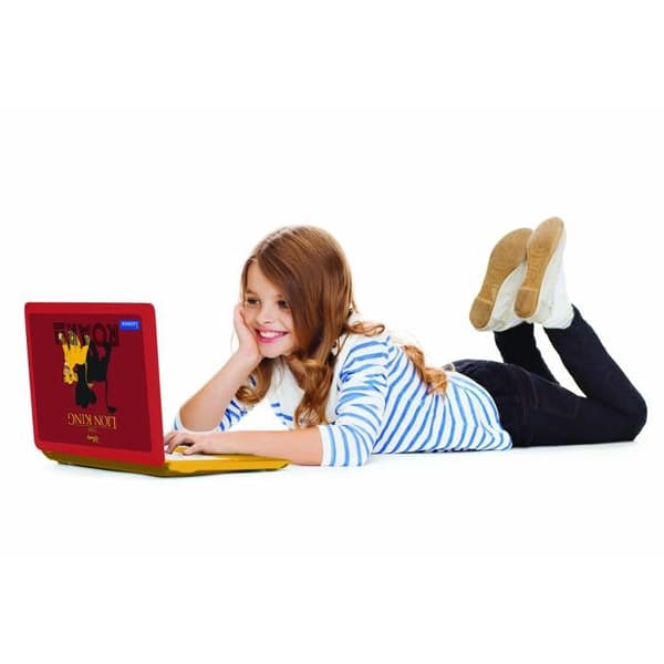Bilingual educational laptop Lejonkungen (FR/EN) GUL