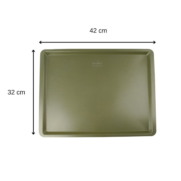 Miljöansvarig bakplåt 42 x 32 cm Zenker Green Vision ref. 7457 Grön