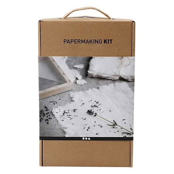 Enkelt kit - papperstillverkning kastanj