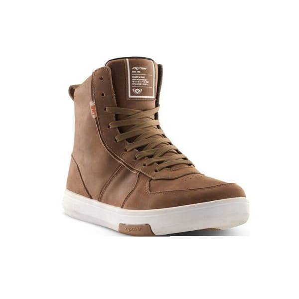 Baskets moto Ixon Ghost WP - brun brun 46